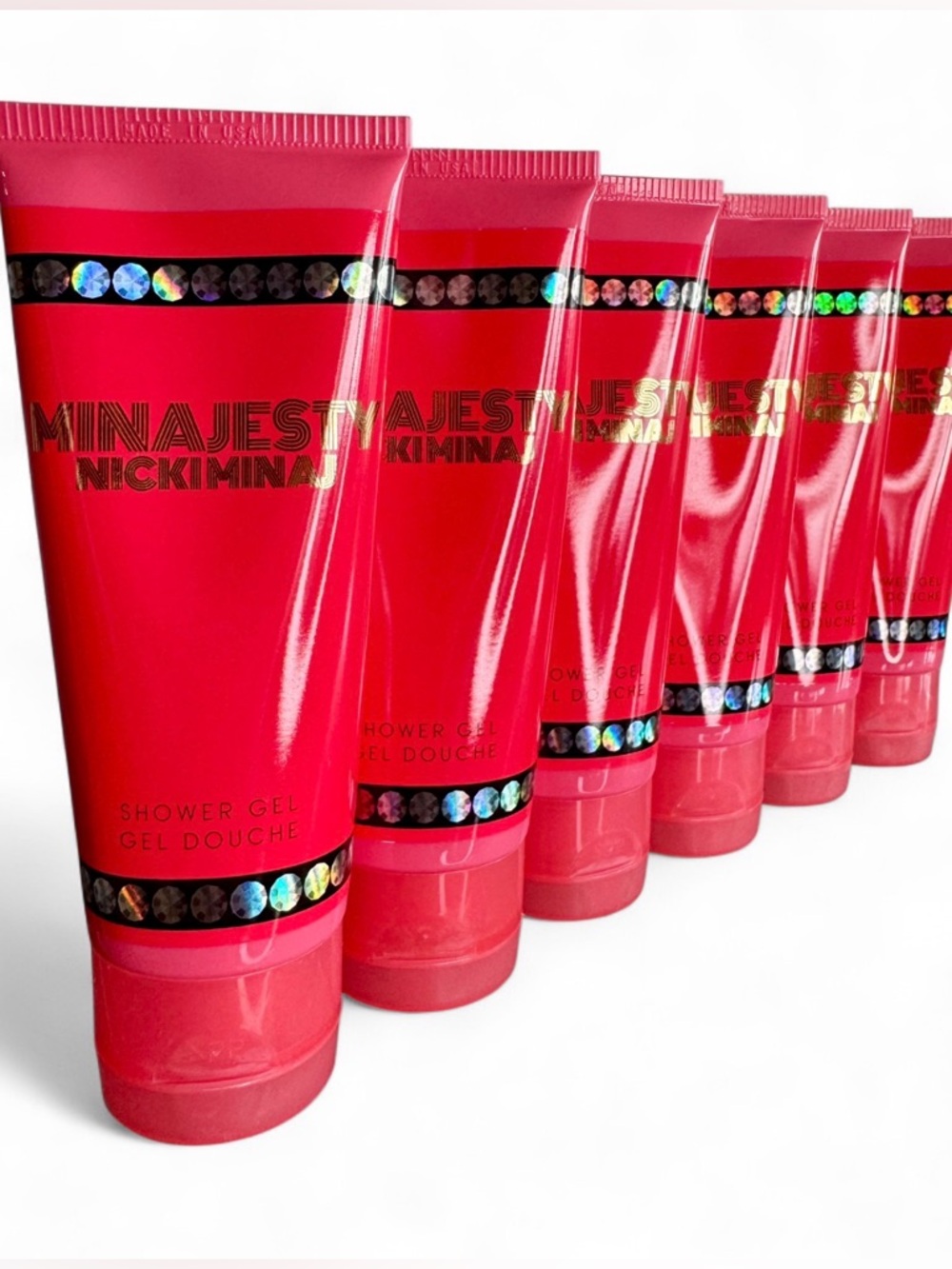 🆕 6 Nicki Minaj Minajesty Scented Shower Gels 100mL each, Discontinued
